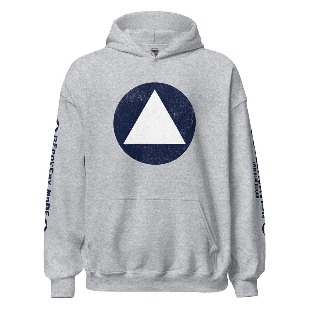 Recovery Mode Hoodie – Full-Design Sobriety Statement