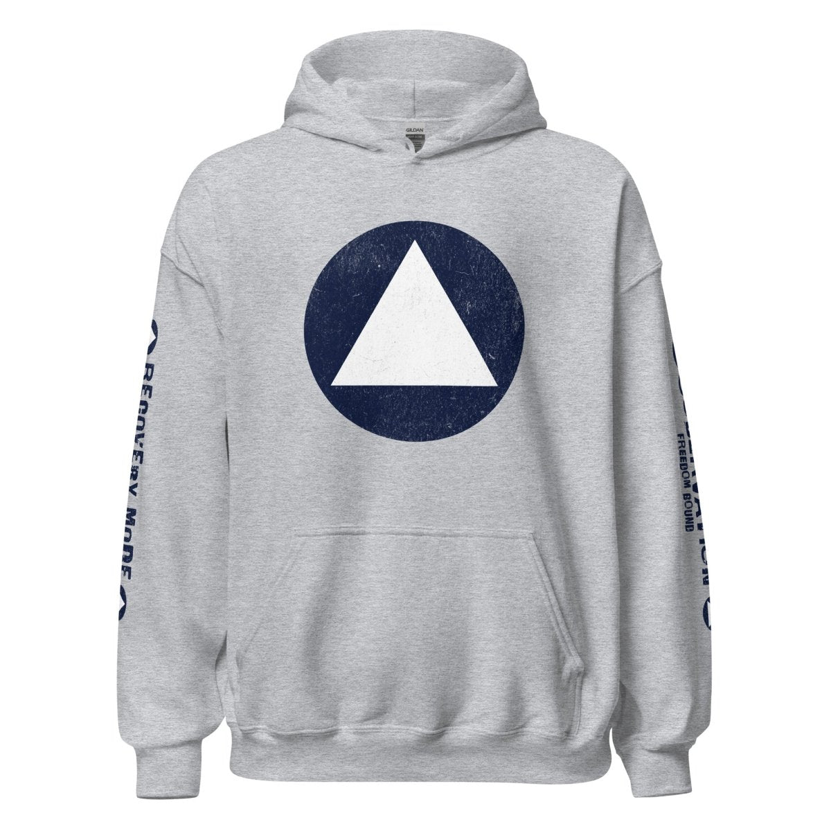 Recovery Mode Hoodie – Full-Design Sobriety Statement