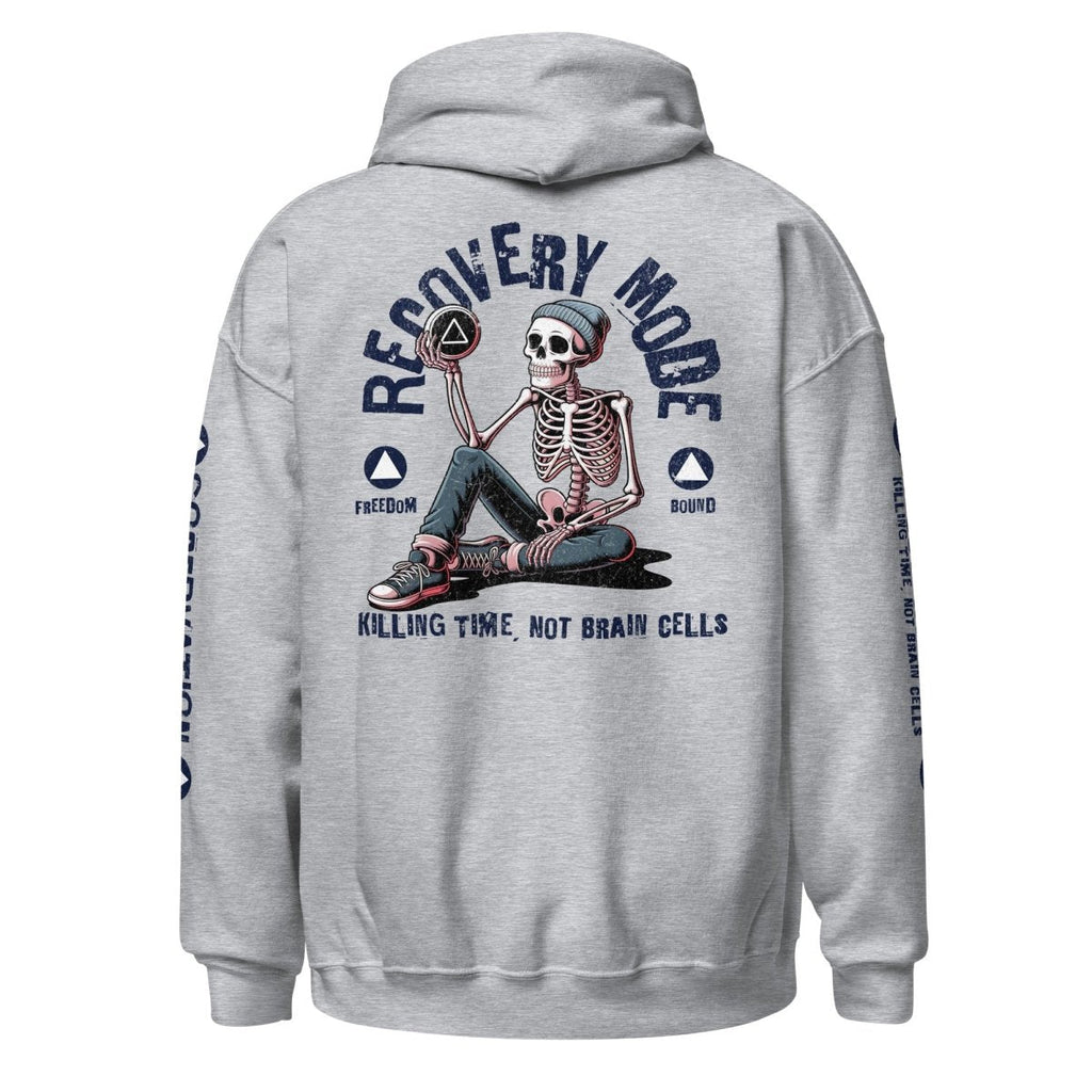 Recovery Mode Hoodie – Full-Design Sobriety Statement