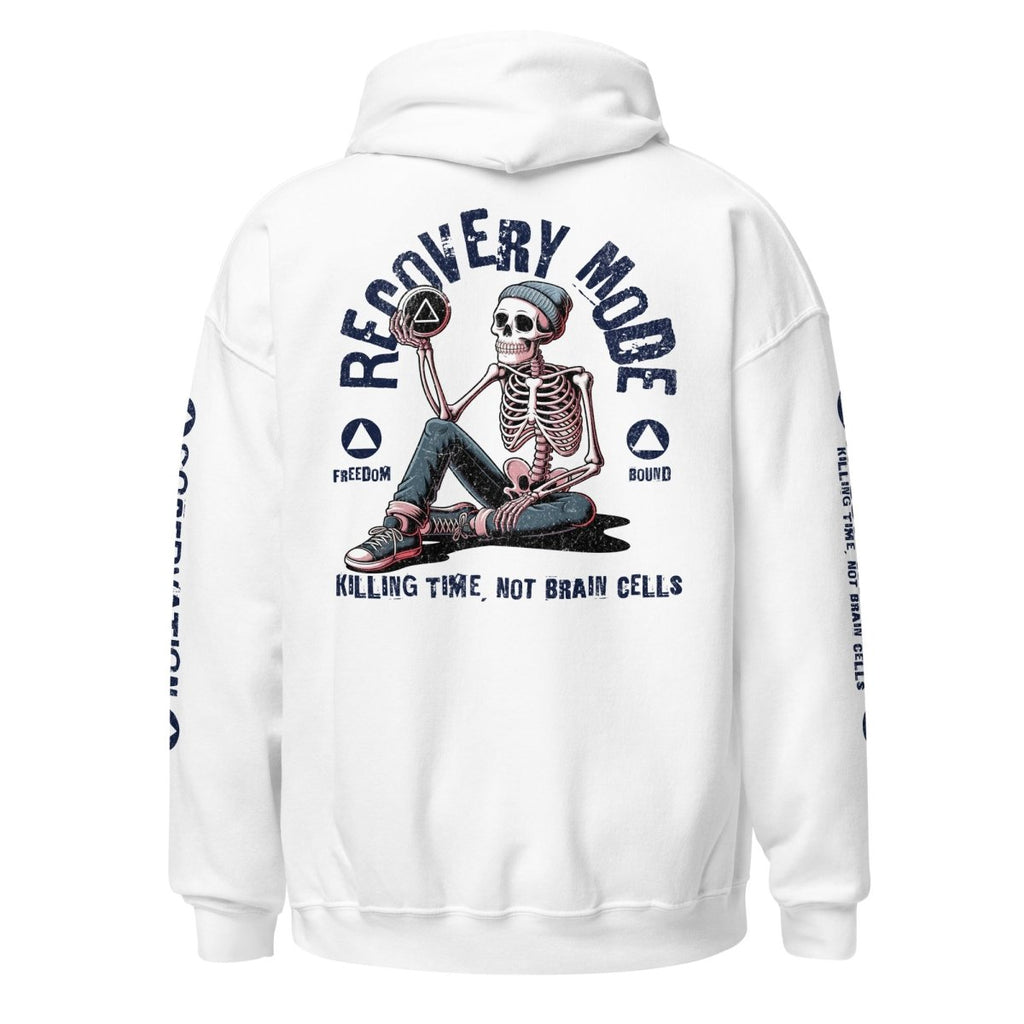 Recovery Mode Hoodie – Full-Design Sobriety Statement