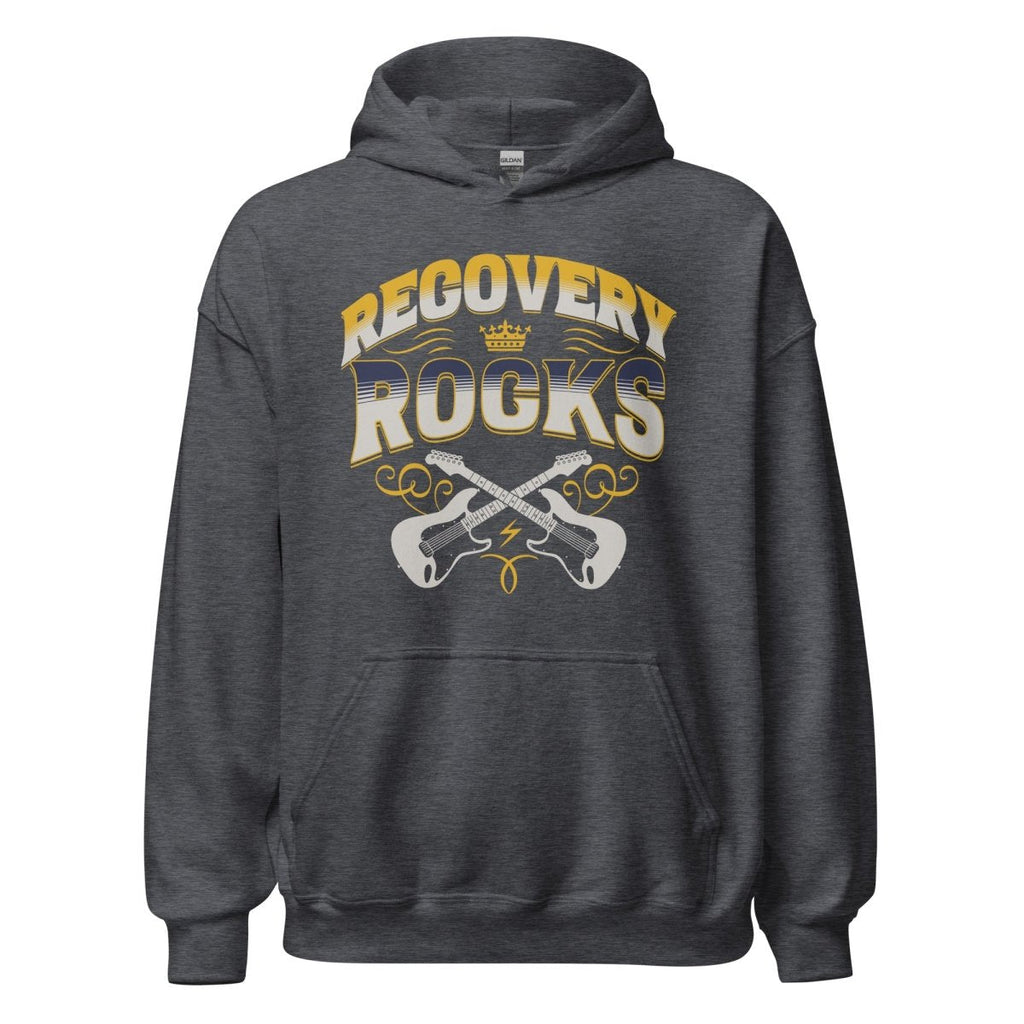 Recovery Rocks Hoodie - Amplify Your Comeback Unisex Sweatshirt