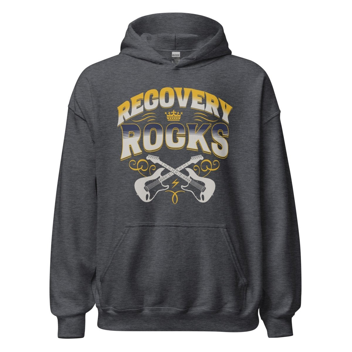 Recovery Rocks Hoodie - Amplify Your Comeback Unisex Sweatshirt