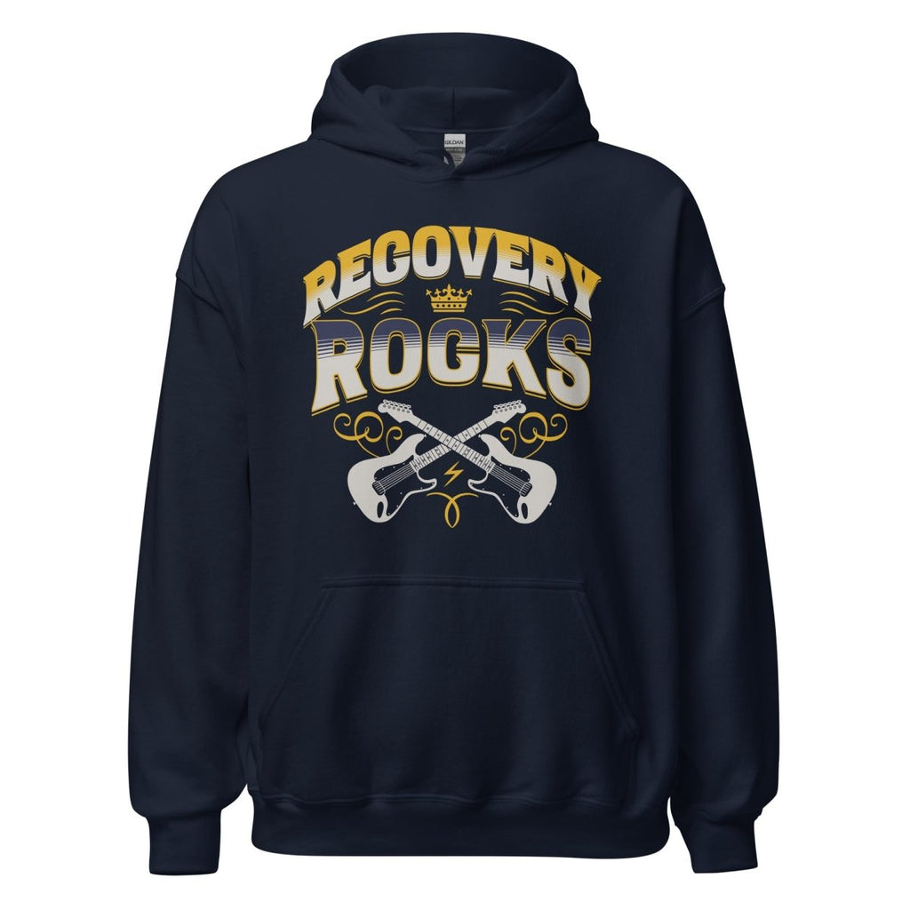 Recovery Rocks Hoodie - Amplify Your Comeback Unisex Sweatshirt