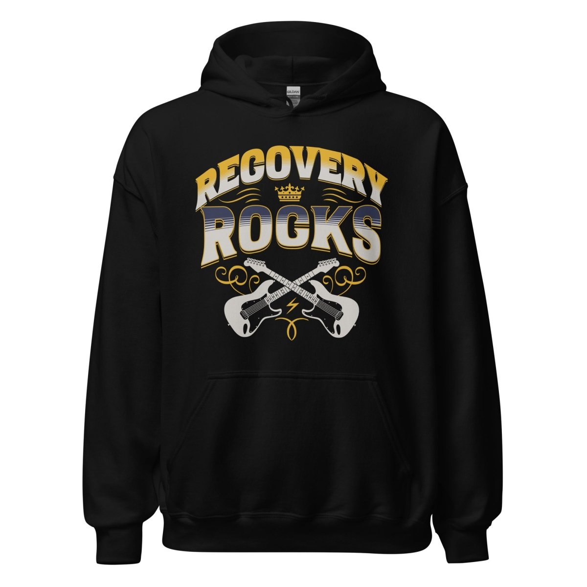 Recovery Rocks Hoodie - Amplify Your Comeback Unisex Sweatshirt