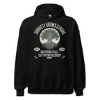 Recovery Roots Unisex Hoodie – Sobriety Grows Strong
