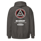 Recovery Snake Rebellion Unisex Hoodie – Sober Streetwear Statement