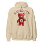 Red Serenity Cub Hoodie – Red Bear with Ice Cream Cone