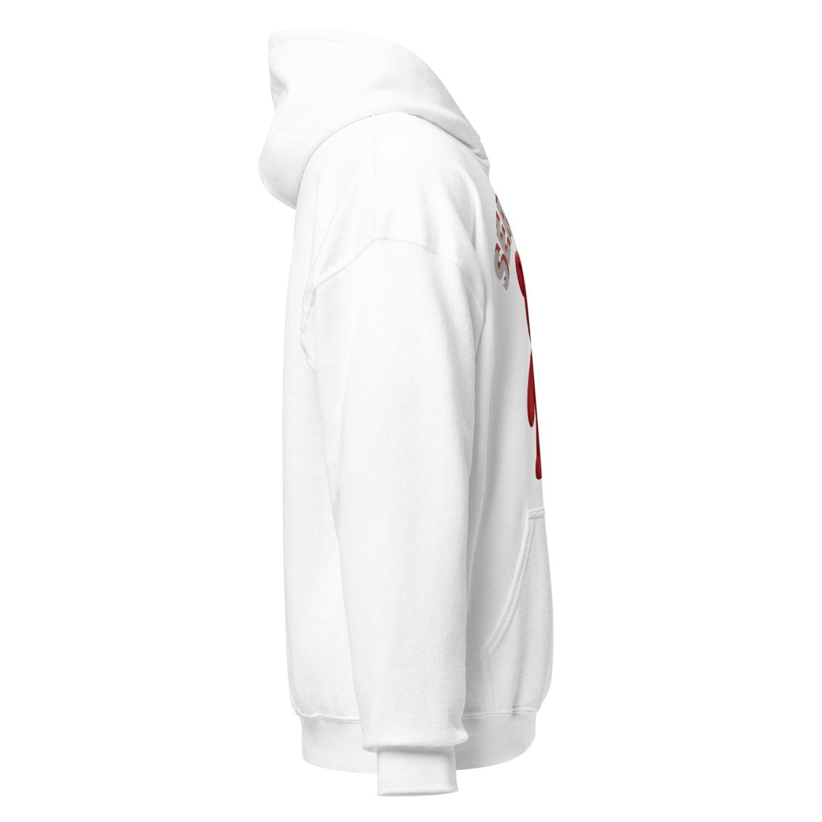 Red Serenity Cub Hoodie – Red Bear with Ice Cream Cone