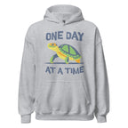 Resilient Turtle Hoodie - One Day at a Time Recovery Sweatshirt