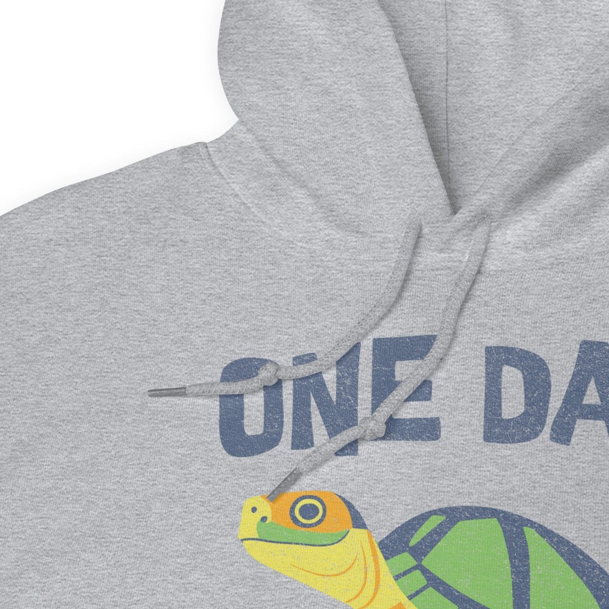 Resilient Turtle Hoodie - One Day at a Time Recovery Sweatshirt