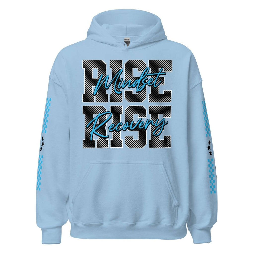 Rise Mindset, Rise Recovery, Inner Power Hoodie – Motivational Streetwear