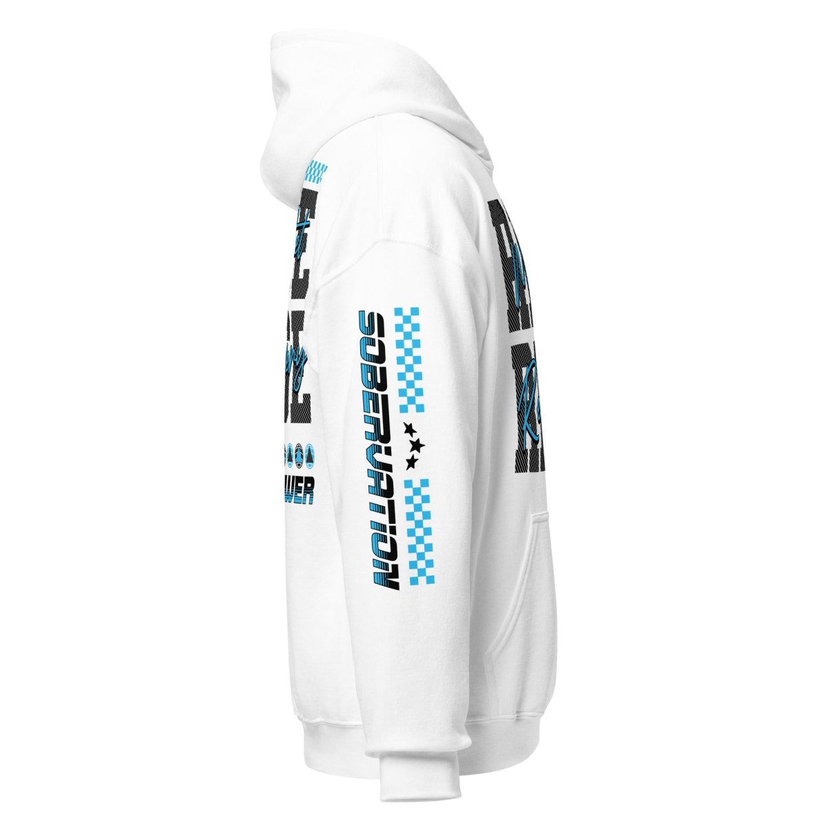 Rise Mindset, Rise Recovery, Inner Power Hoodie – Motivational Streetwear