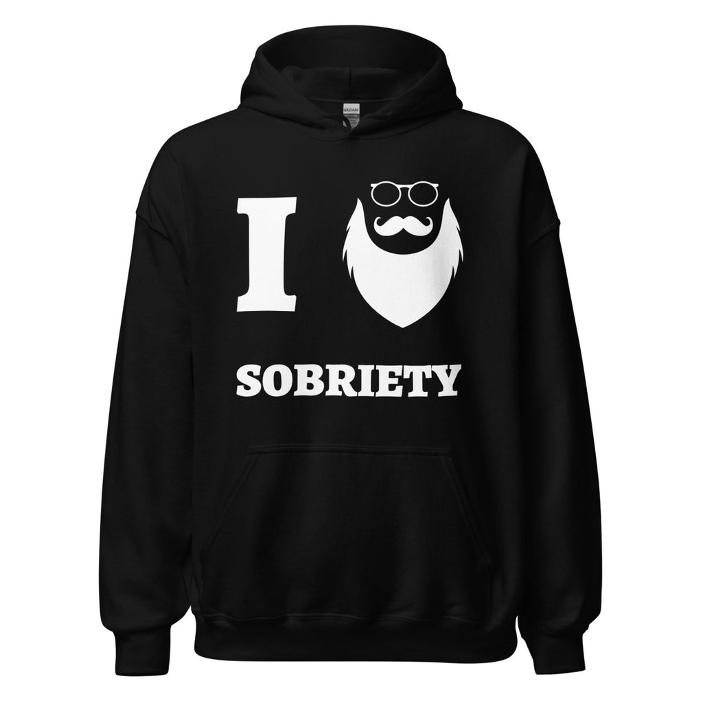 Santa Loves Sobriety - Unisex Hoodie