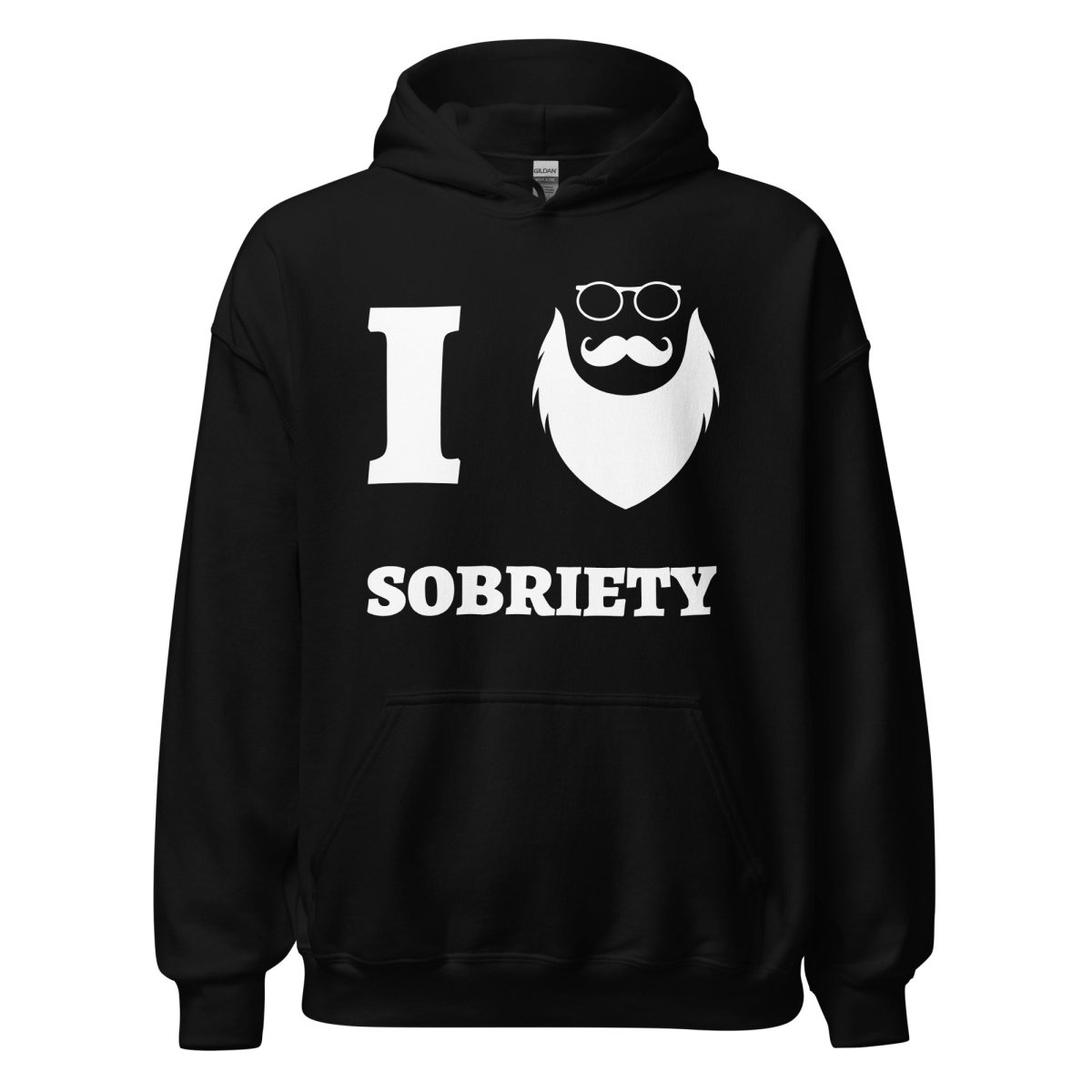 Santa Loves Sobriety - Unisex Hoodie