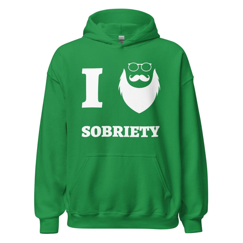 Santa Loves Sobriety - Unisex Hoodie