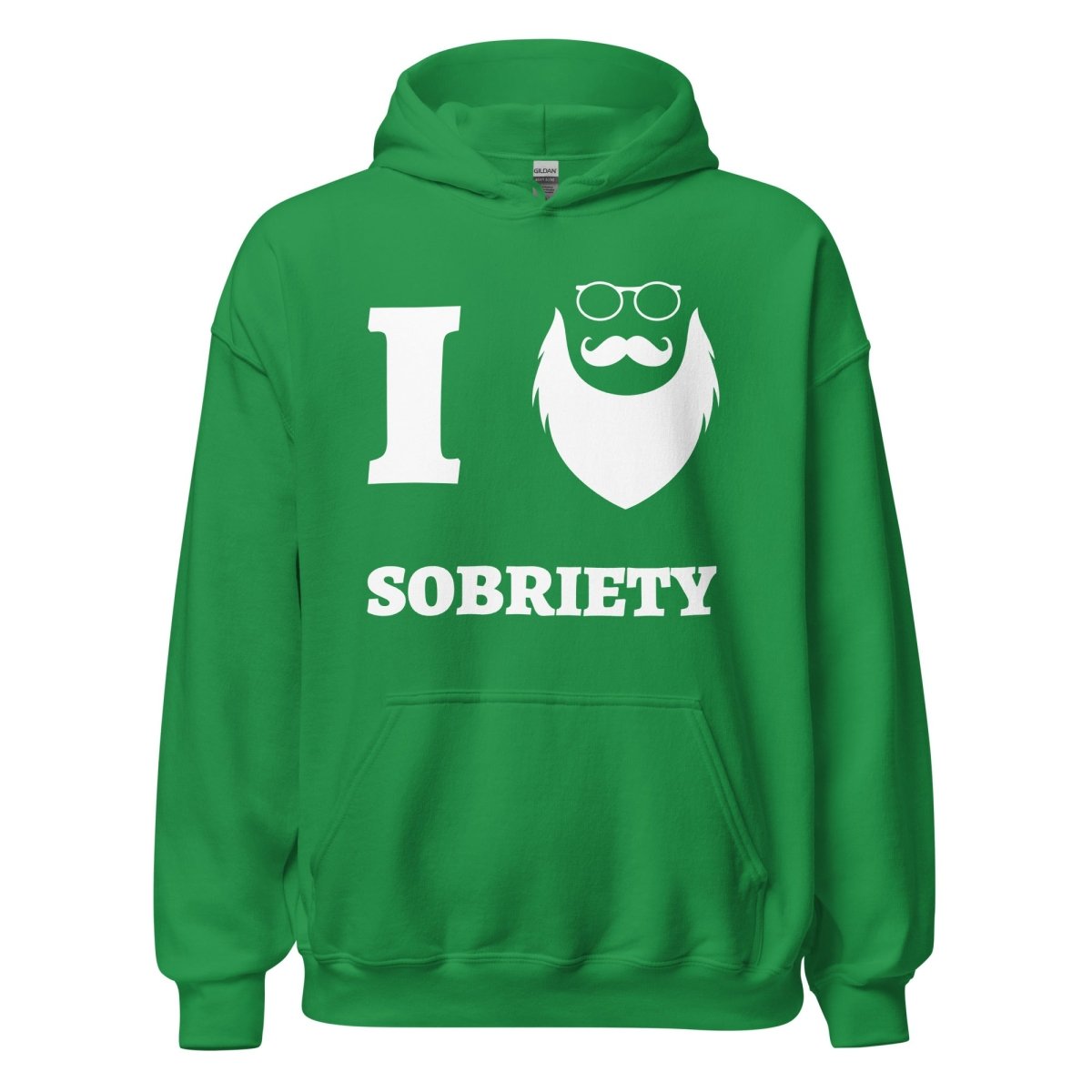 Santa Loves Sobriety - Unisex Hoodie