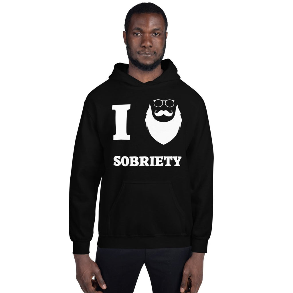 Santa Loves Sobriety - Unisex Hoodie