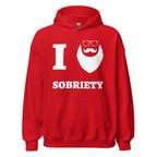 Santa Loves Sobriety - Unisex Hoodie