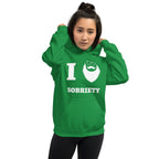 Santa Loves Sobriety - Unisex Hoodie