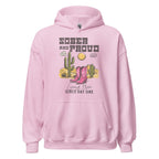 SOBER AND PROUD – Western Desert Hoodie (Unisex)