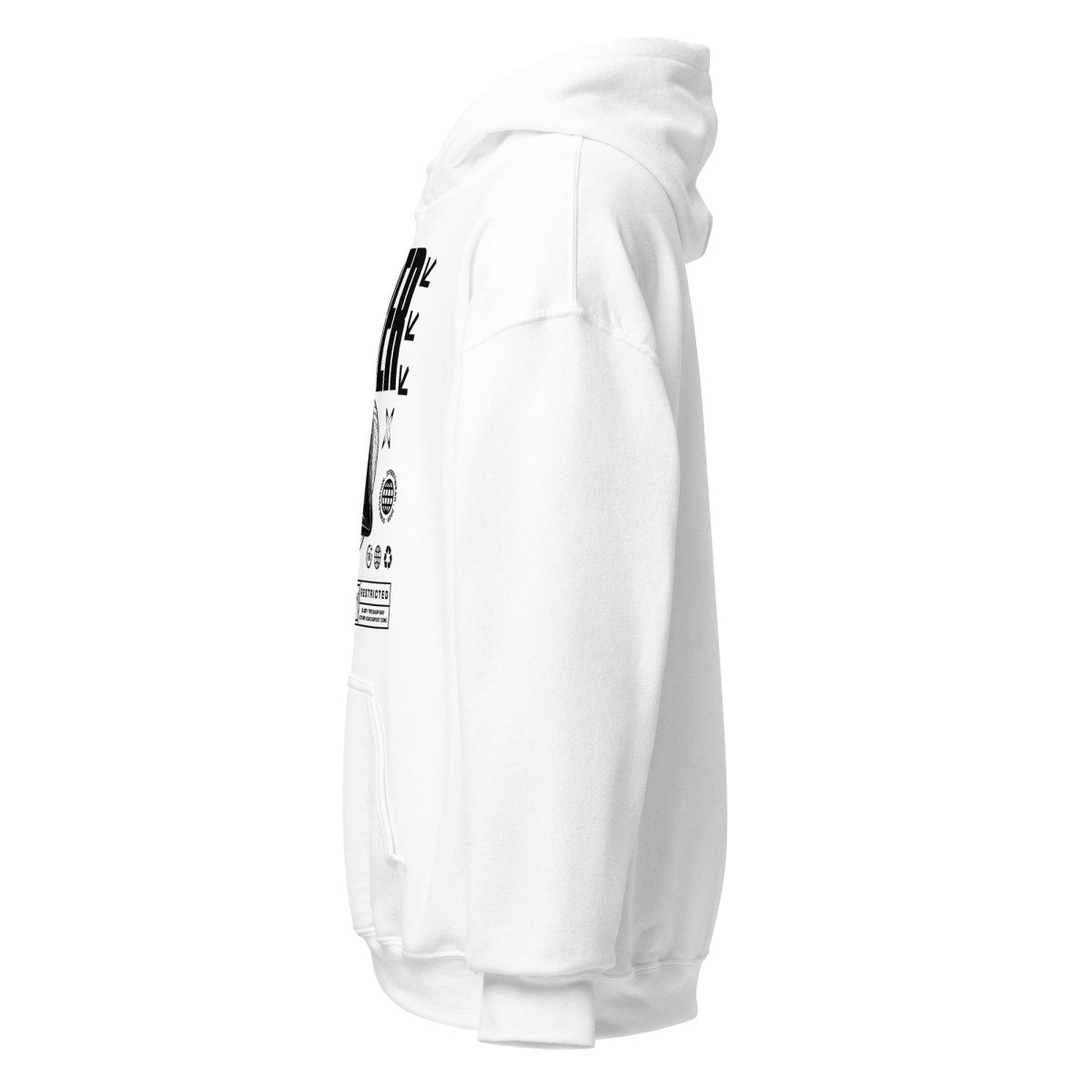 Sober Black Label Graphic Hoodie – Statement Recovery Wear