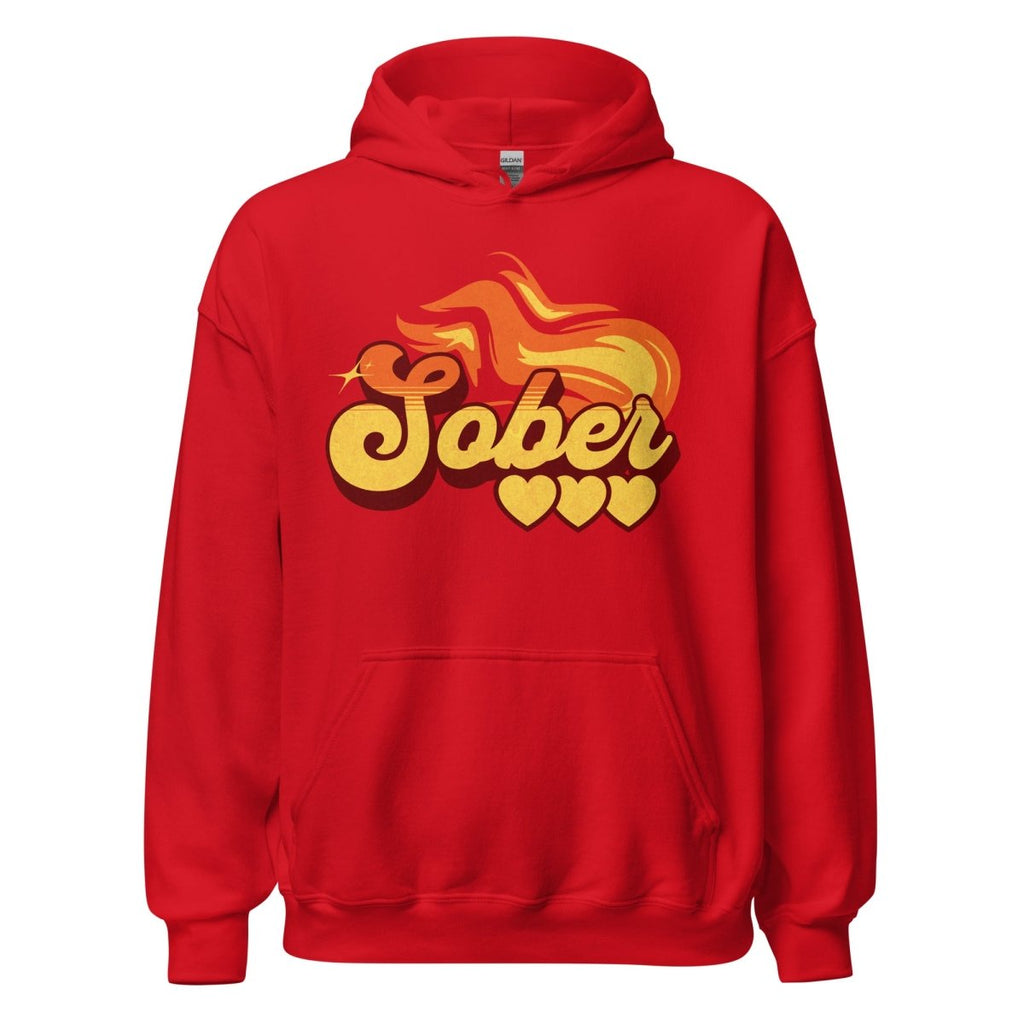 Sober Hotties Unisex Hoodie – Warmth with a Spark