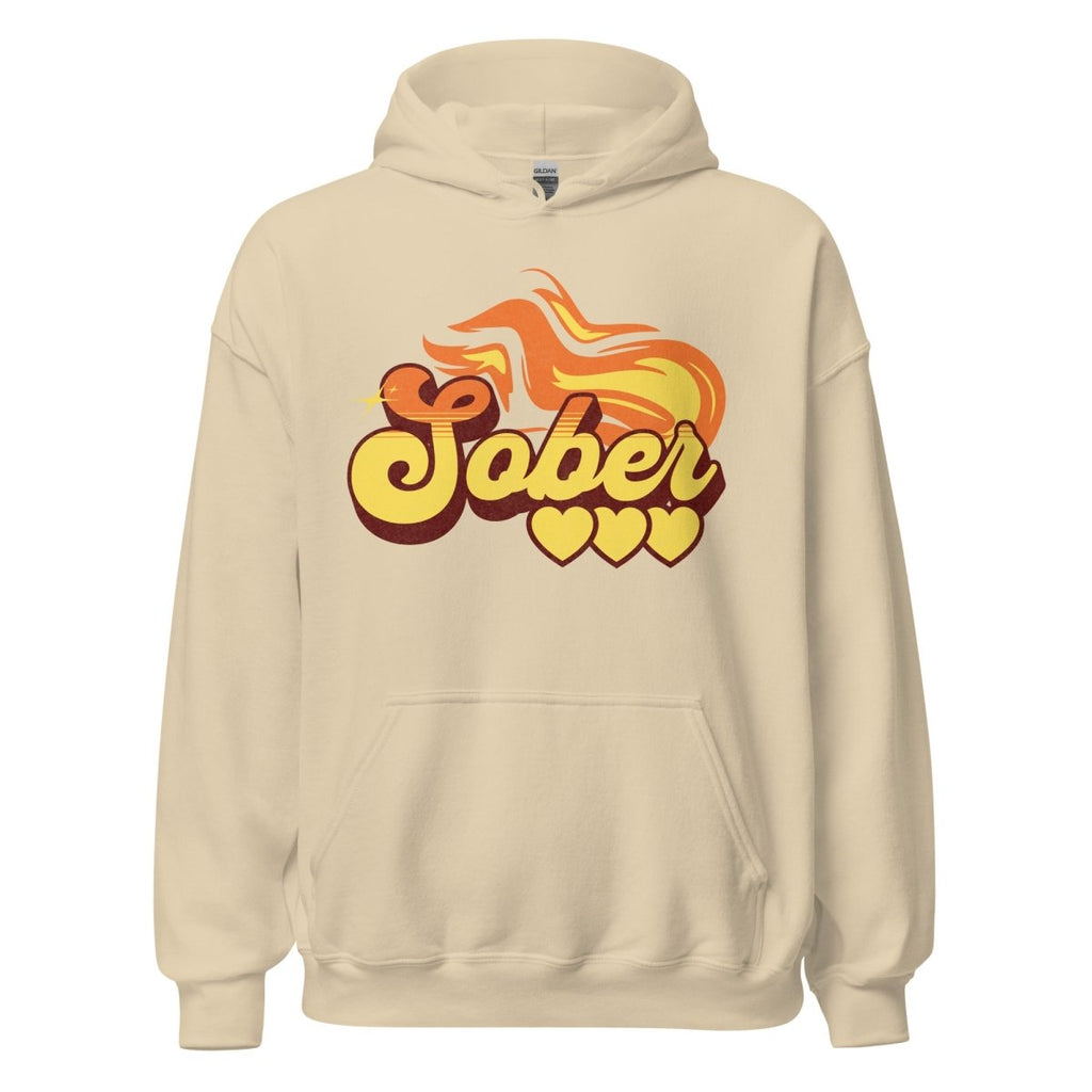 Sober Hotties Unisex Hoodie – Warmth with a Spark