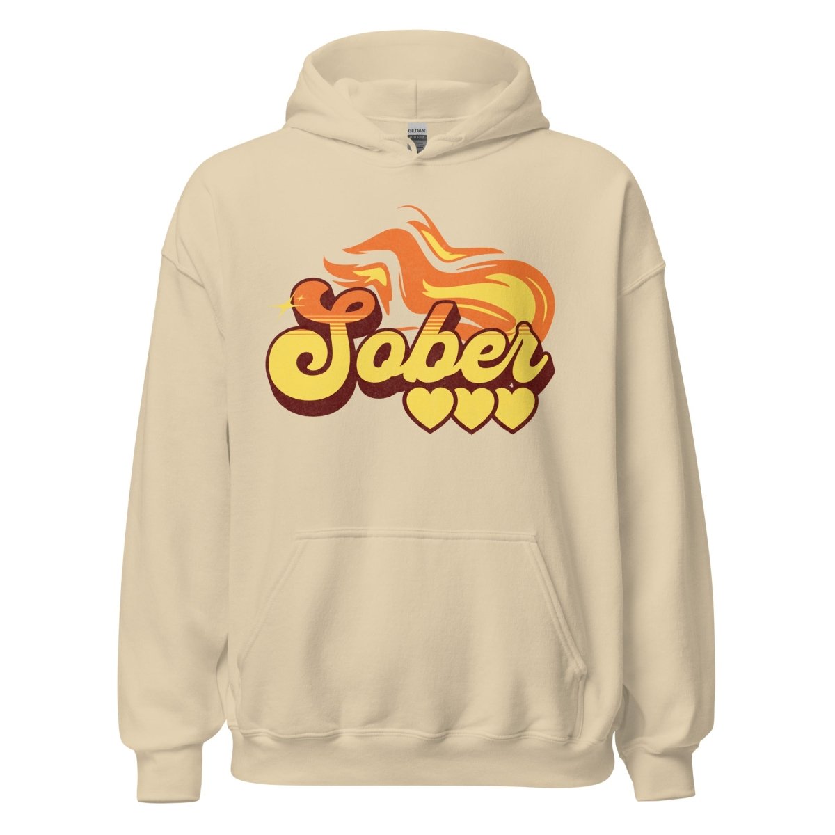 Sober Hotties Unisex Hoodie – Warmth with a Spark