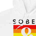 Sober & Proud Rainbow Pride Hoodie - Unisex Recovery Sweatshirt