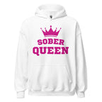 Sober Queen - Graphic Print Hoodie | Recovery Empowerment Apparel