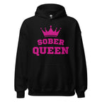 Sober Queen - Graphic Print Hoodie | Recovery Empowerment Apparel