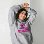 Sober Queen - Graphic Print Hoodie | Recovery Empowerment Apparel