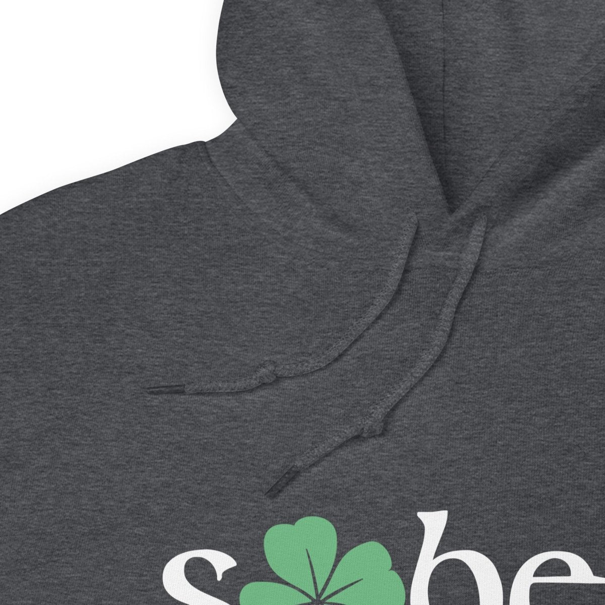 Sober Shamrock St. Patrick's Day Hoodie - Lucky Recovery Sweatshirt