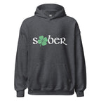 Sober Shamrock St. Patrick's Day Hoodie - Lucky Recovery Sweatshirt