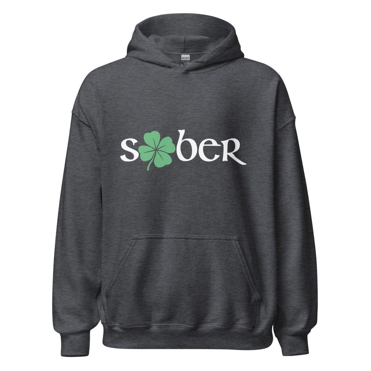 Sober Shamrock St. Patrick's Day Hoodie - Lucky Recovery Sweatshirt