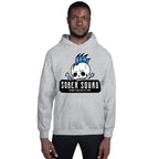 Sober Squad Unisex Hoodie - Blue Skull Recovery Hoodie