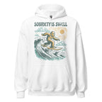 Sobriety Is Swell Bigfoot Hoodie - Unisex Recovery Sweatshirt