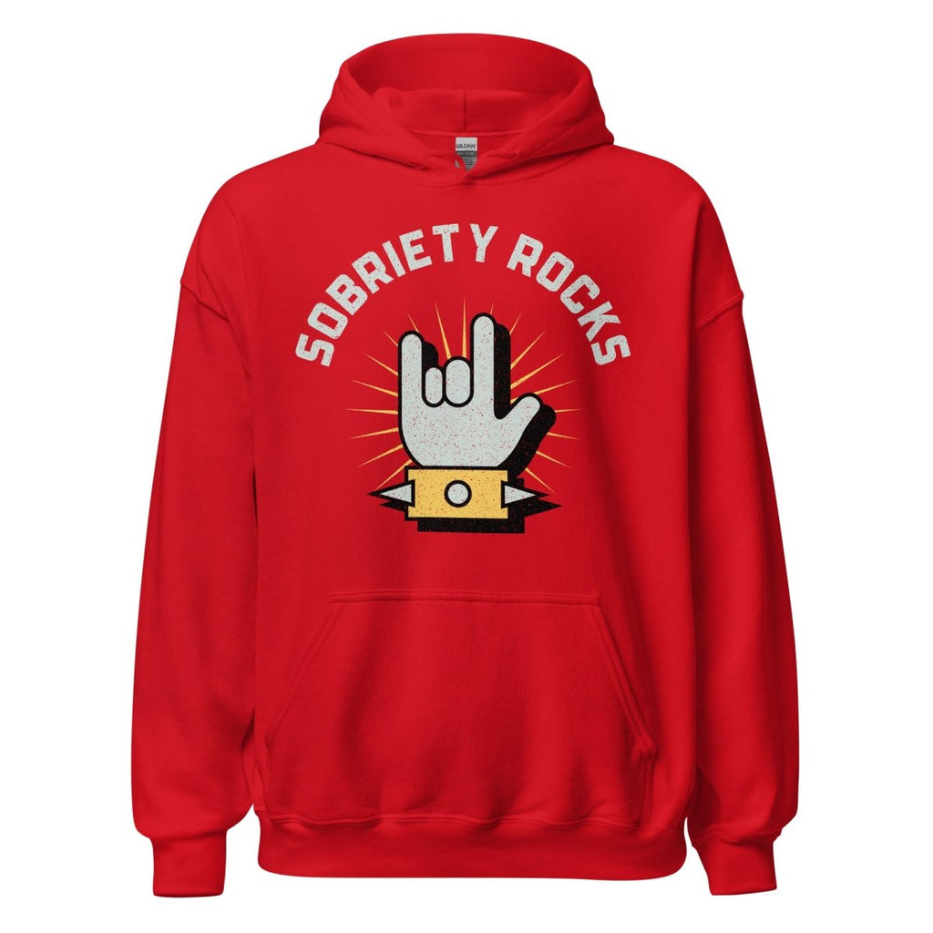 "Sobriety Rocks" Unisex Hoodie