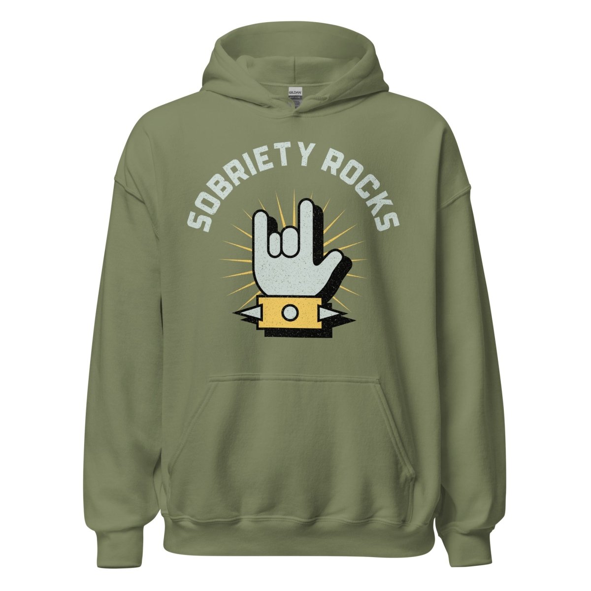 "Sobriety Rocks" Unisex Hoodie