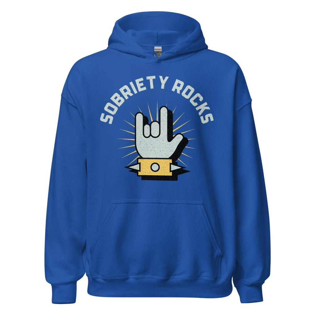 "Sobriety Rocks" Unisex Hoodie
