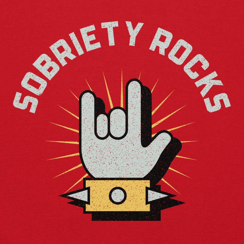 "Sobriety Rocks" Unisex Hoodie