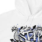 Stay Sober Unisex Hoodie - Graffiti Recovery Statement Sweatshirt