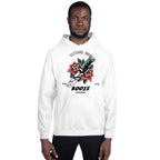Tattoos Not Booze Rose Dagger Unisex Hoodie