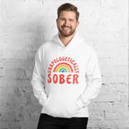 Unapologetically Sober Rainbow Pride Unisex Hoodie