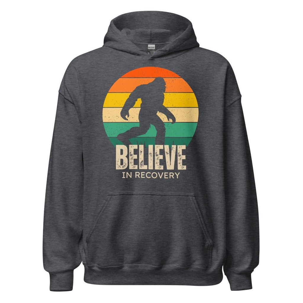 Unisex Hoodie – Believe in Recovery with Bigfoot