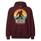 Unisex Hoodie – Believe in Recovery with Bigfoot