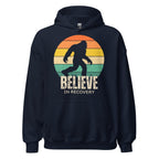 Unisex Hoodie – Believe in Recovery with Bigfoot