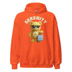 Yellow Serenity Cub Hoodie – Beach Day Vibes – Sober Comfort Hoodie (Unisex)